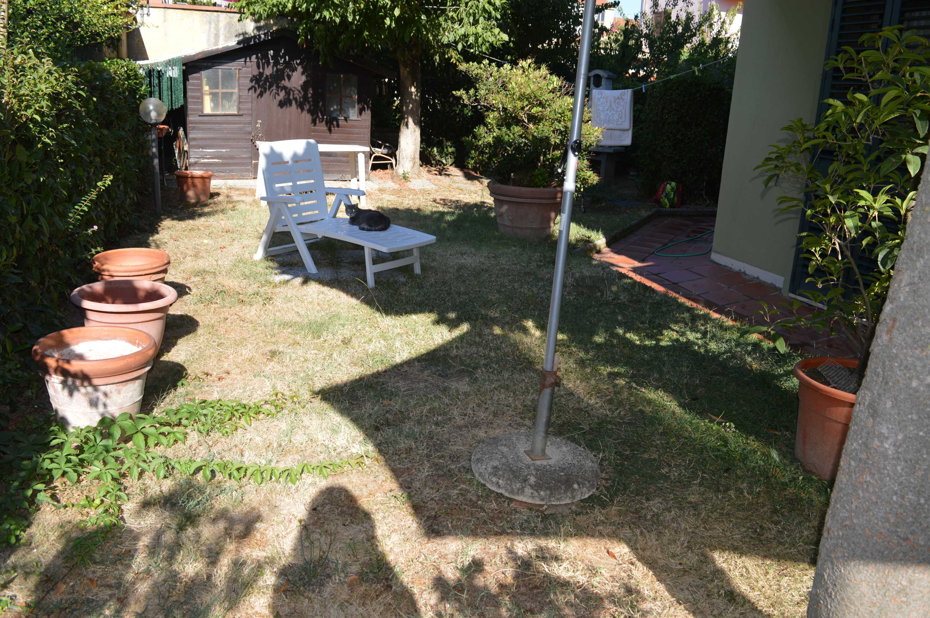 Appartamento al piano terra con giardino